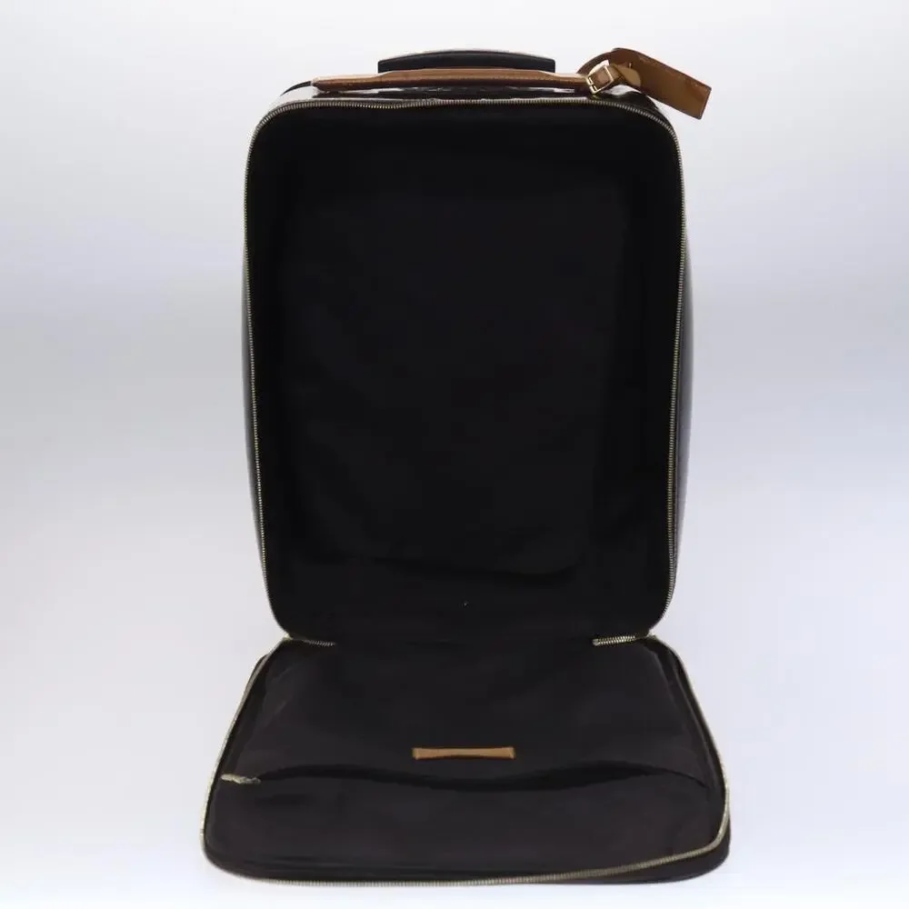 LOUIS VUITTON Monogram Vernis Pegas 45 Suitcase Amarante M91277